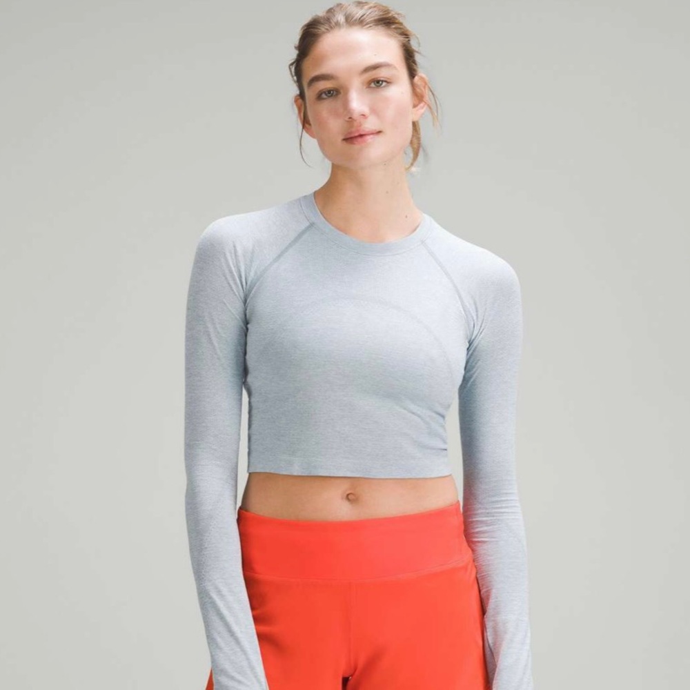Lululemon Swiftly Tech Cropped Long-Sleeve Shirt 2.0